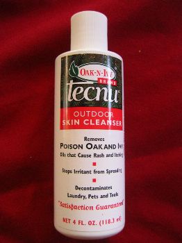 Tecnu Poison Ivy cleaner